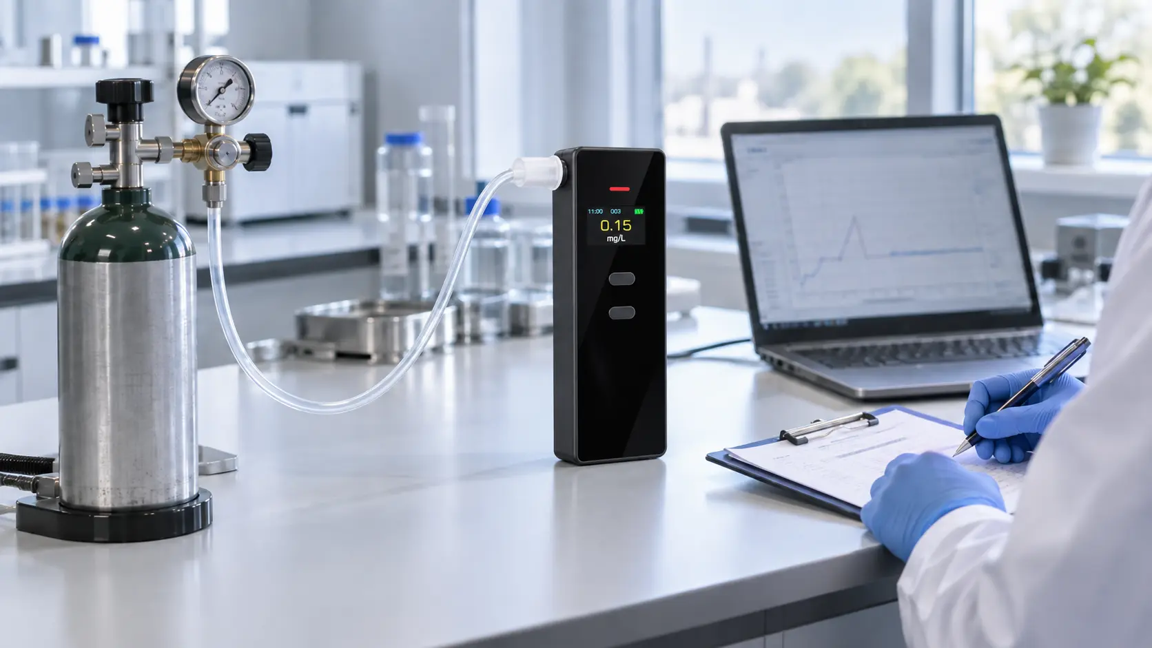 Test Breathalyzer Accuracy
