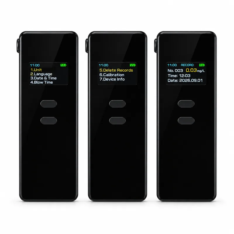 Airsense A5 breathalyzer actual product photo