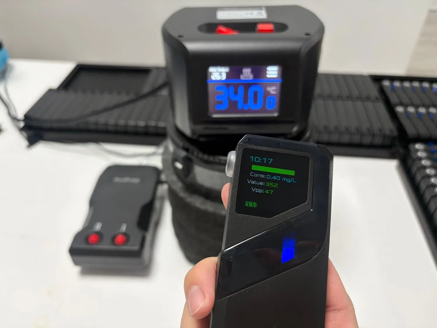 Alcohol detector testing and calibration4